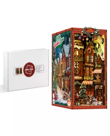  Book Nook Christmas Street Corner ★ DX Craft BV02-018, фото 35 