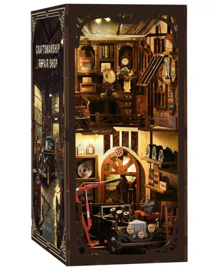  Book Nook Craftsmanship Repair Shop ★ DX Craft BV02-016, фото 6 