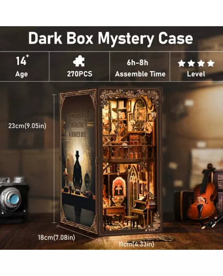  Book Nook Dark Box Mystery Case ★ DX Craft BV02-017, фото 22 