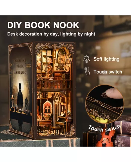  Book Nook Dark Box Mystery Case ★ DX Craft BV02-017, фото 23 