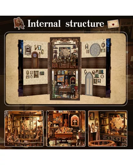  Book Nook Dark Box Mystery Case ★ DX Craft BV02-017, фото 27 