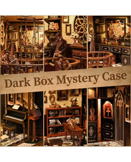  Book Nook Dark Box Mystery Case ★ DX Craft BV02-017, фото 29 