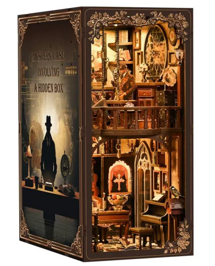  Book Nook Dark Box Mystery Case ★ DX Craft BV02-017, фото 7 