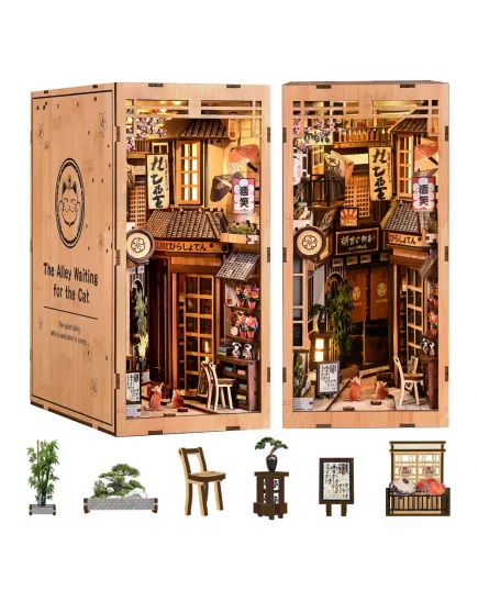  Book Nook The Alley Waiting for the Cat ★ DX Craft BV02-019, фото 12 