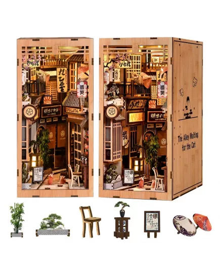  Book Nook The Alley Waiting for the Cat ★ DX Craft BV02-019, фото 13 