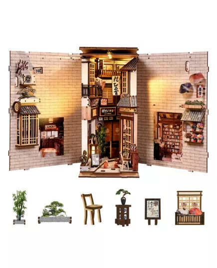  Book Nook The Alley Waiting for the Cat ★ DX Craft BV02-019, фото 14 