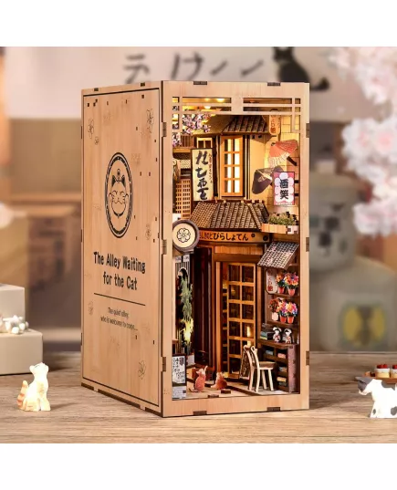  Book Nook The Alley Waiting for the Cat ★ DX Craft BV02-019, фото 19 