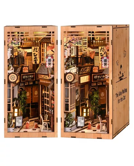  Book Nook The Alley Waiting for the Cat ★ DX Craft BV02-019, фото 4 