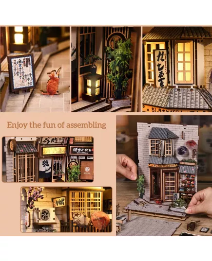  Book Nook The Alley Waiting for the Cat ★ DX Craft BV02-019, фото 34 
