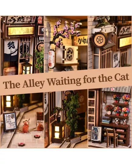  Book Nook The Alley Waiting for the Cat ★ DX Craft BV02-019, фото 33 