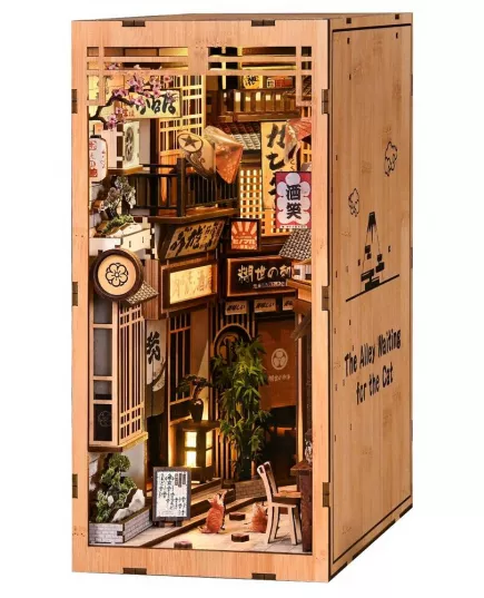  Book Nook The Alley Waiting for the Cat ★ DX Craft BV02-019, фото 7 