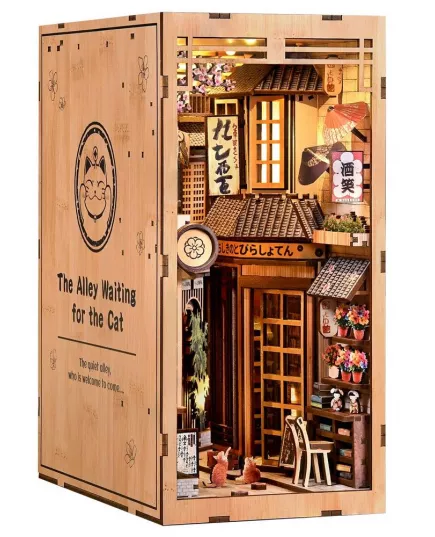  Book Nook The Alley Waiting for the Cat ★ DX Craft BV02-019, фото 8 