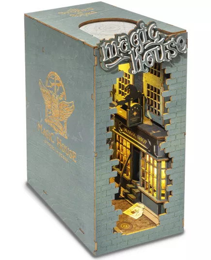  Бук Нук Румбокс Magic House ★ Book Nook Rolife Robotime TGB03, фото 1 