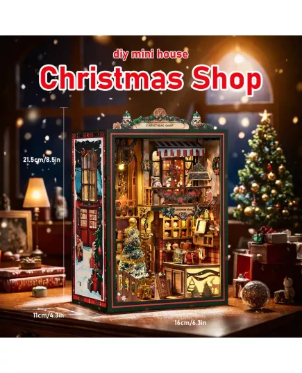  Book Nook Christmas Shop ★ DX Craft AH01-001, фото 1 